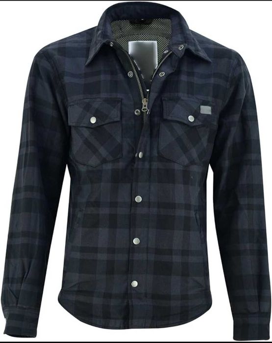 Casaco camisa c/proteções Kevlar mota scooter novo