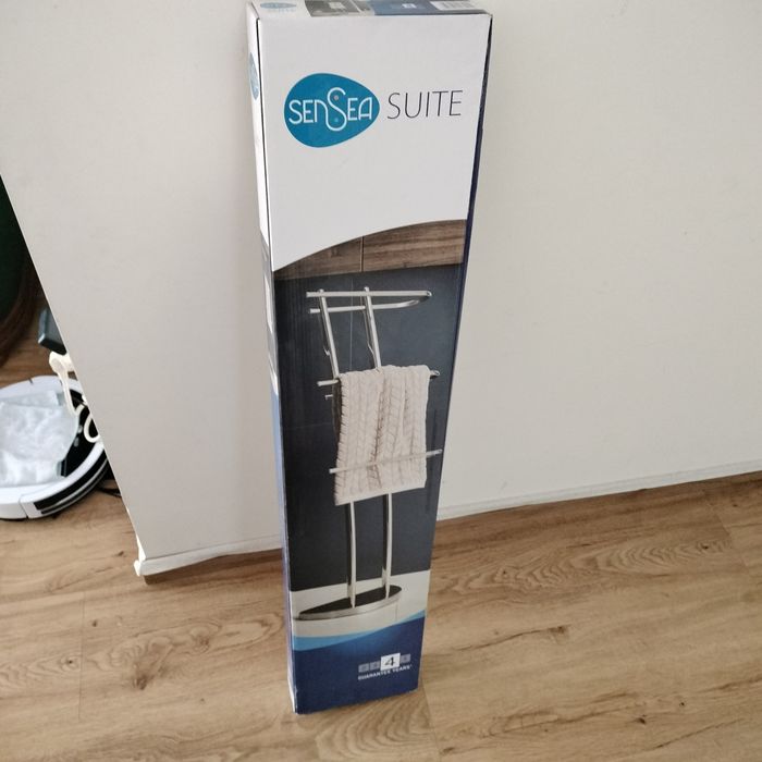 Toalheiro em inox para Wc
