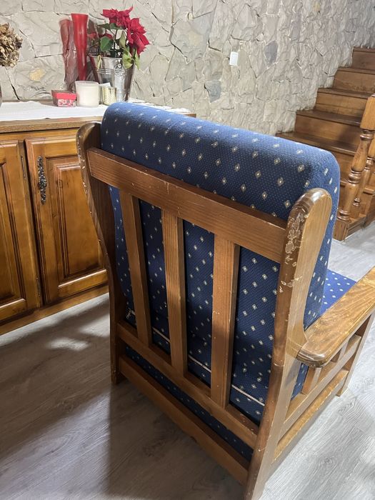 Sofa cama + 2 sofas pequenos (poltrona)