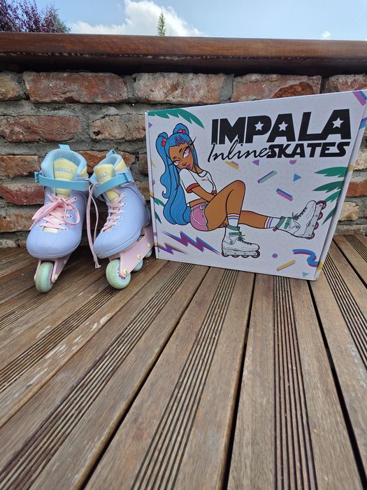 Rolki rekreacyjne (rozmiar36) impala  lightspeed inline kolor fairy floss (fioletowy)