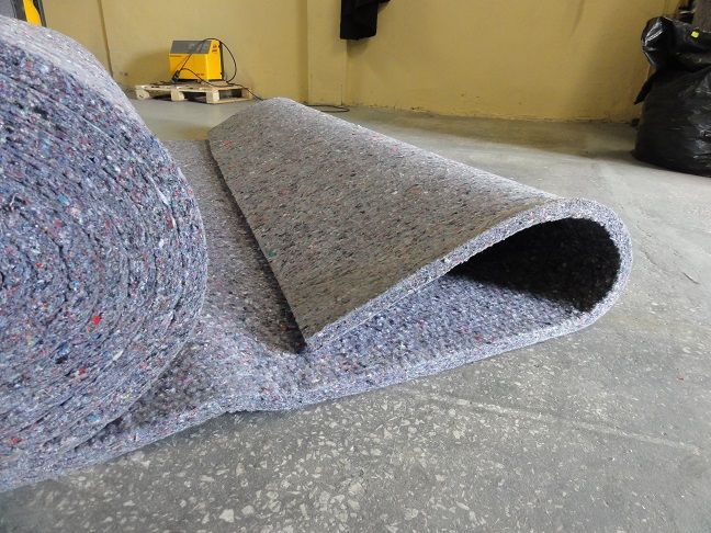 Mata Filcowa Wygłuszająca. 1300g/m2 Grubość 3cm. FILC 22,00 zł/m2 nett