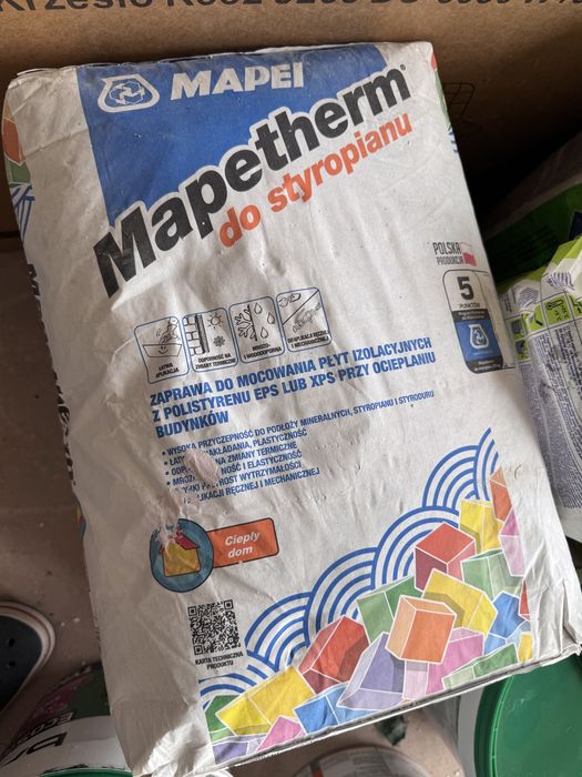 Mapetherm klej do styropianu