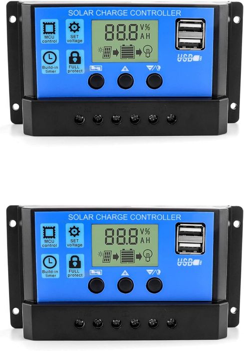 Controlador de energia para paineis solares autocaravana