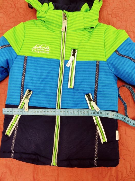 Детский очень теплый комбинезон, 92 см, б/у