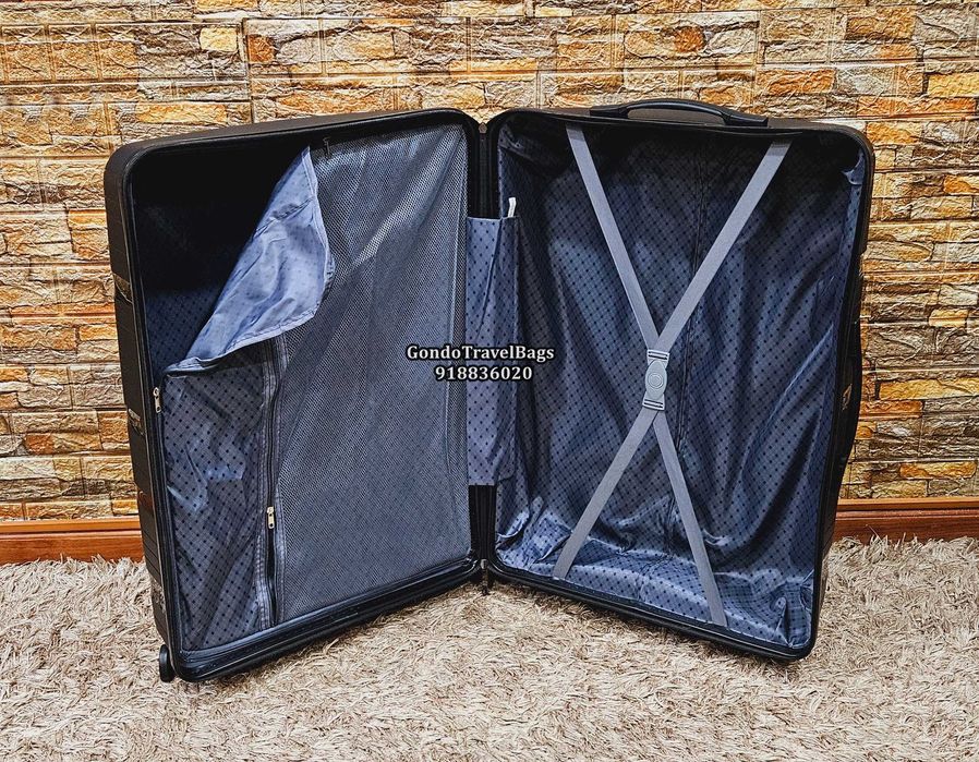 Mala Porão MÉDIA 23Kg + Mala Cabine 8 a 10Kg NOVAS - POLIPROPILENO