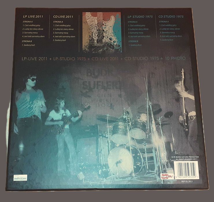 BUDKA SUFLERA - Cień Wielkiej Góry Live 2011 + Studio 1975 / BOX