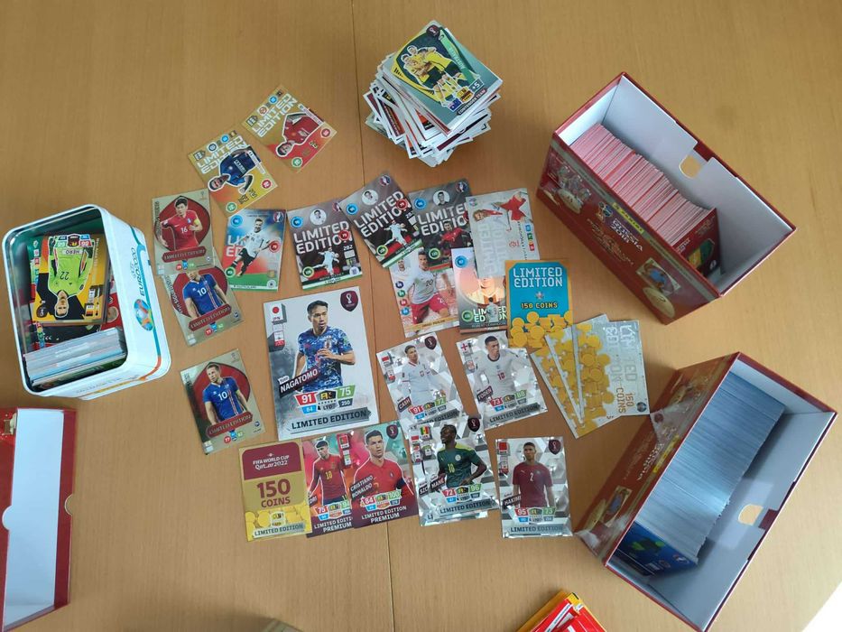 Karty Panini Mix moich powtórek + album i naklejki Dumni z naszych