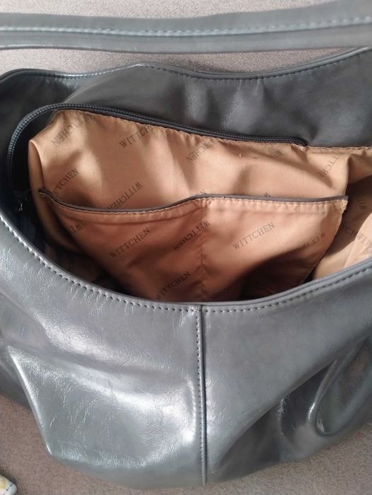 Torebka Wittchen shopperka szara