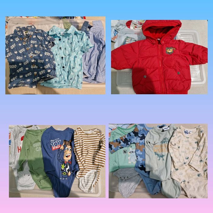 Paka ubran 74 chlopiec