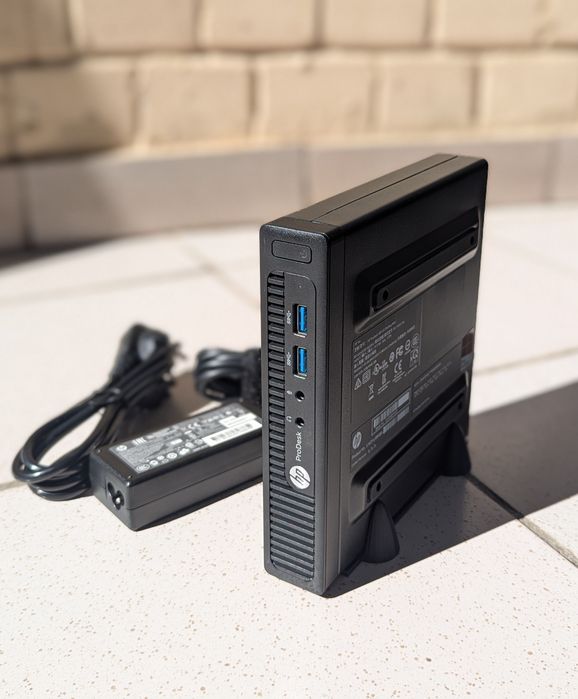 Мікро ПК - HP ProDesk 400 Desktop Mini 12gb DDR4 ssd 120gb i3 6100
