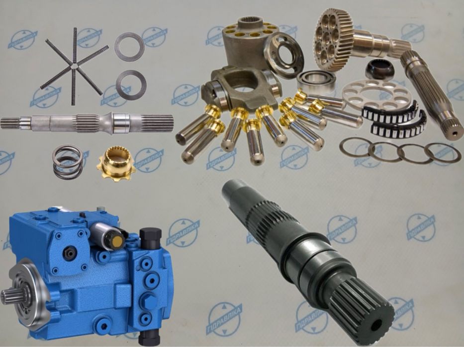 Гідронасос Bosch Rexroth A10VSO A10VO гідромотор запчастини ремонт