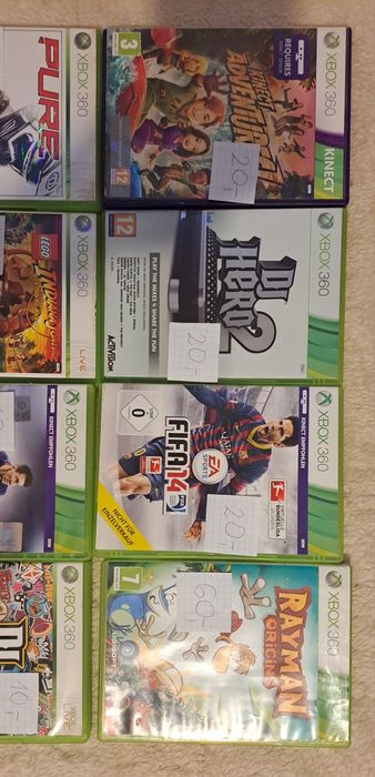 Sprzedam gry na Xbox 360