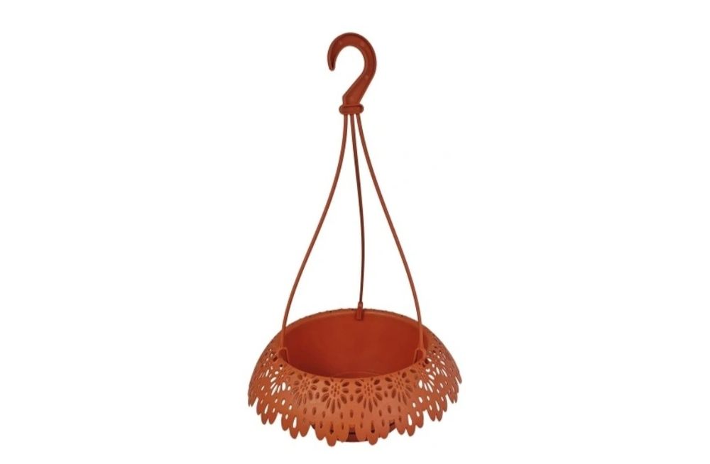 Doniczka wisząca osłonka balkonowa uchwyty 34 cm