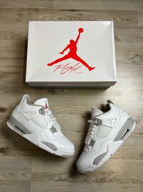 Air Jordan 4 Retro White Oreo 44.5