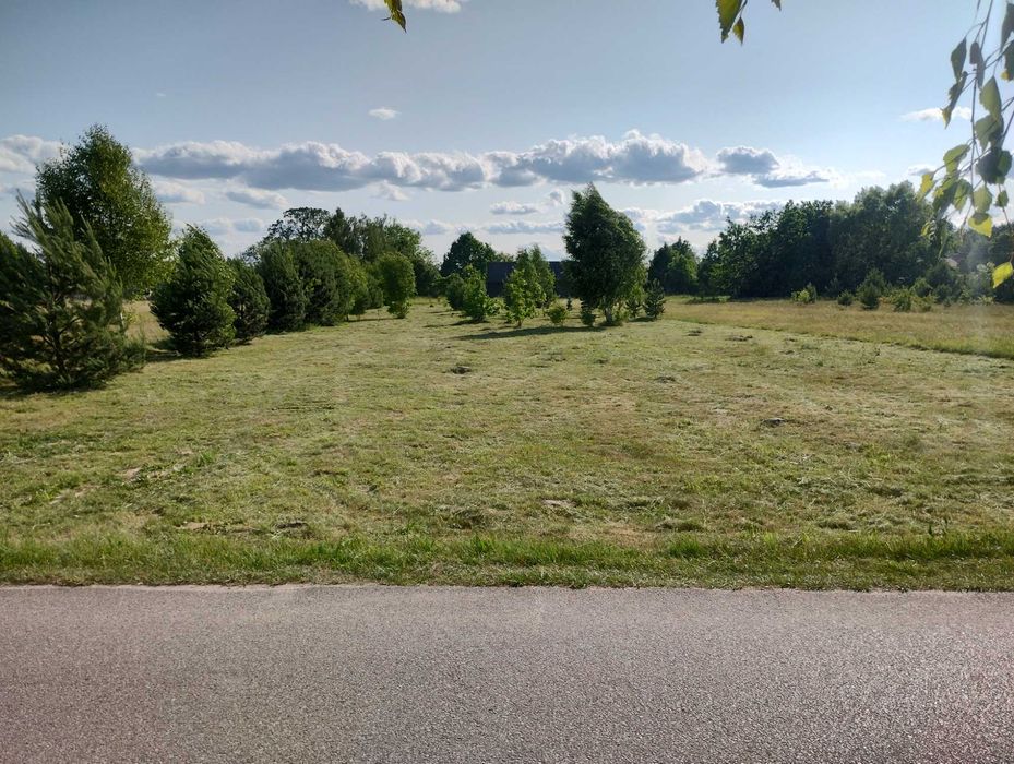 Ładna działka z WZ, wodą  przy drodze asfaltowej, powiat wołomiński
