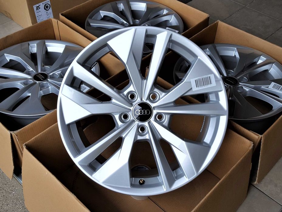 Alufelgi 18 5x112 Audi A3 A4 A6 Q2 Q3 8Y0 Nowe Oryginalne ! 820#