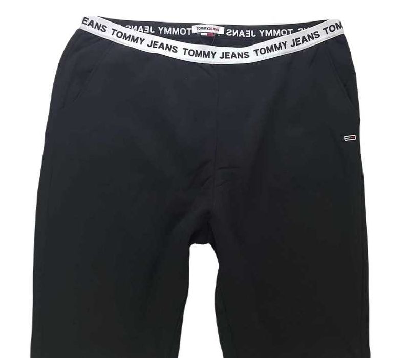 Tommy Hilfiger damskie czarne spodnie dresowe Sweatpant nowe oryg. 3XL