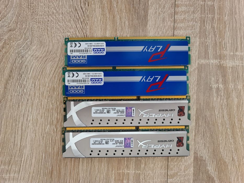 Kostki pamięc GoodRam/HyperX DDR3 16 Gb