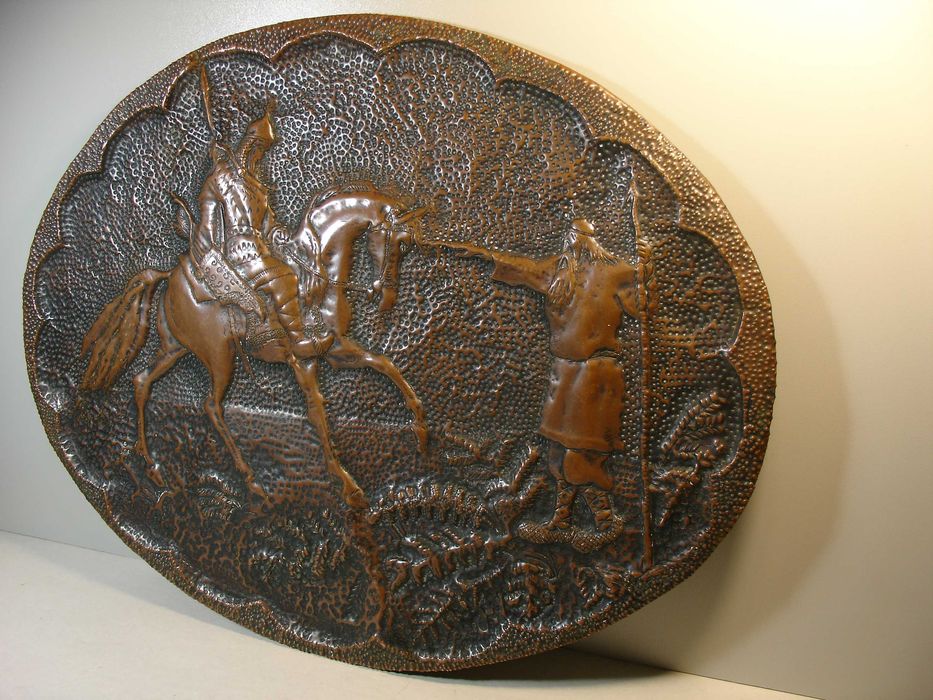 Чеканка Гальваніка. Мідь.  1930-40-і  роки СССР.  Колекція.Подарунок.