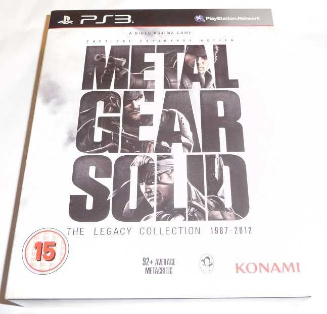 Metal Gear Solid The Legacy Collection PS3 + PS3 Slim = UNIKAT