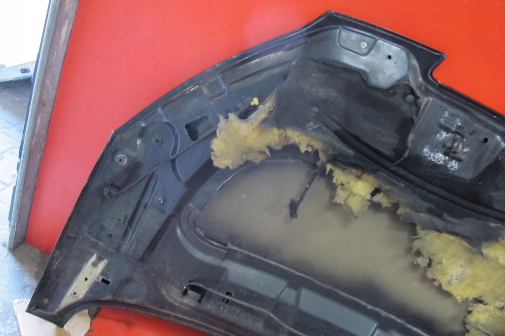 peugeot 407 maska pokrywa silnika czarna exld