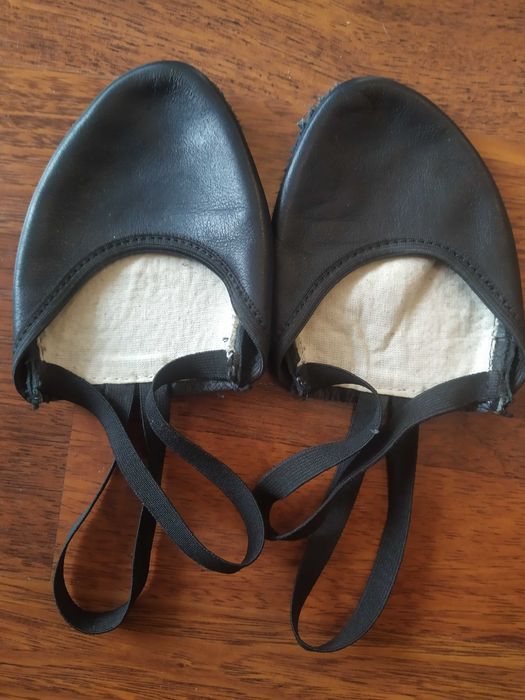 Baletki napalcówki skóra naturalna r.35-37