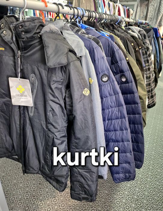 Odzież używana jesienna zimowa Nowa Dostawa 7 zł Godziesze ul. Kaliska