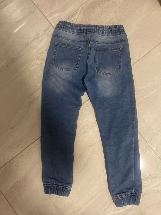 Dżinsy - 2 pary spodni chłopięcych rozm.128
