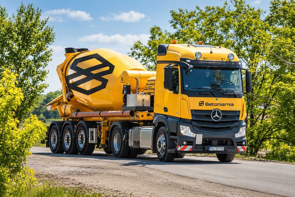 Beton towarowy z dostawą – gruszka, pompa, pompogruszka