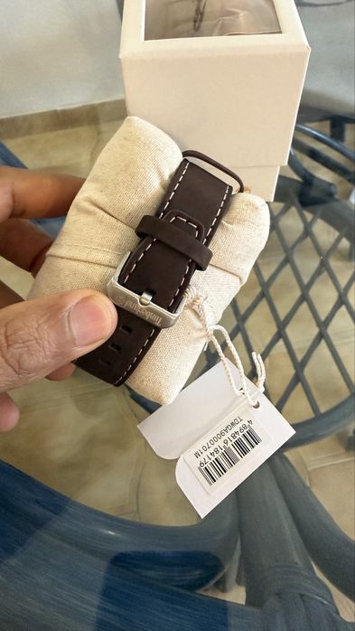 Relógio Timberland Masculino – Couro Autêntico – Estado NOVO!