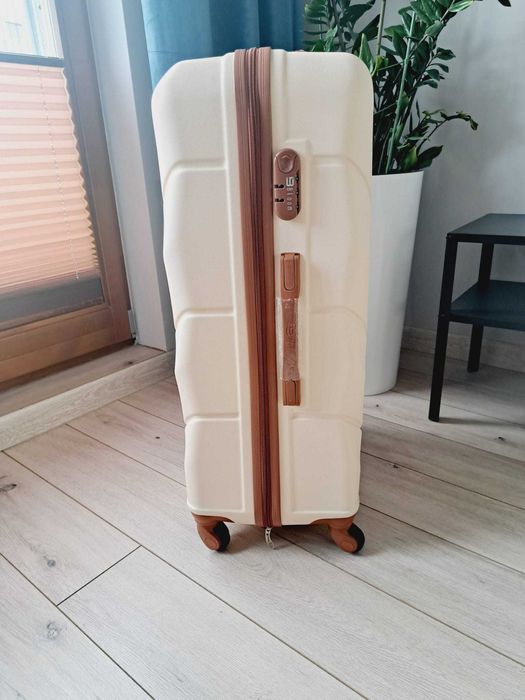 Walizka podróżna 65 l duża turystyczna wytrzymał pojemna na kółkach