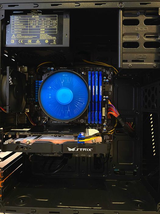 Ігровий ПК GTX 960 4Gb Комп'ютер 4 ядра 16 GB SSD 500Gb Системний блок