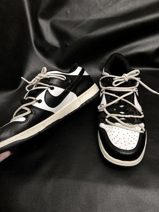 nike dunk panda custom