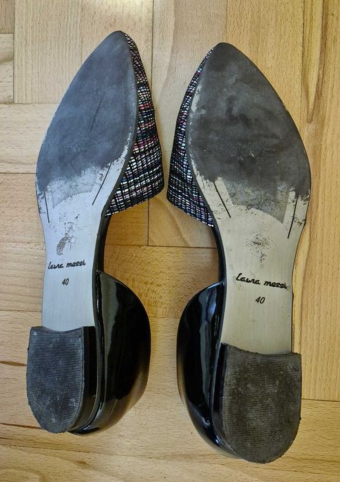 Buty damskie baleriny używane rozmiar 40