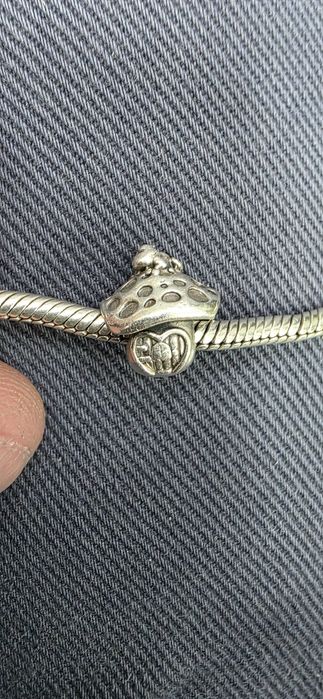 Pulseira pandora em prata