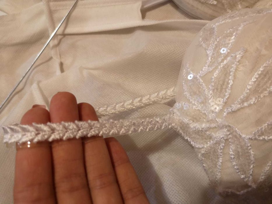 Suknia ślubna firmy Agnes - NAJTANiej !!! lub jako materiał!!