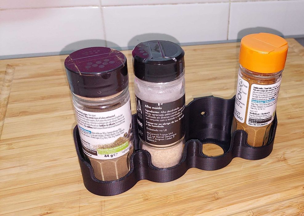 Suporte p temperos Pingo Doce Continente Lidl 1x 2x 3x 4x 5x 6x holder