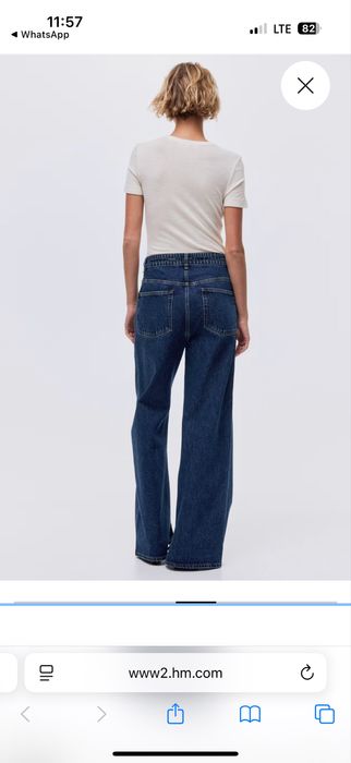 Джинси h&m розмір 38