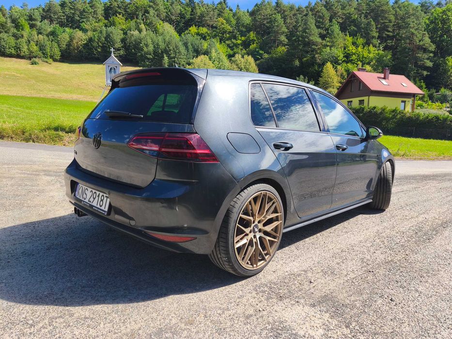 VW Golf7 GTD 2014r. Hak, Webasto, Radar