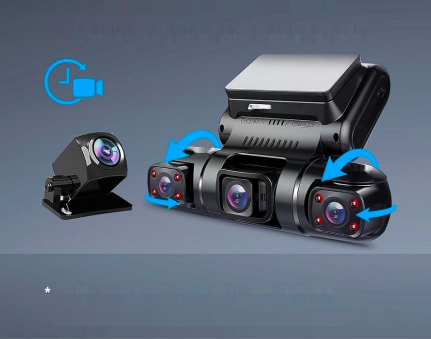 Wideorejestrator samochodowy Phorawill 4 obiektywowy