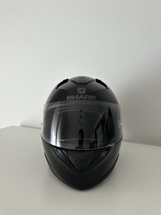 Capacete SHARK Ridill Blank Black, em preto, tam: S