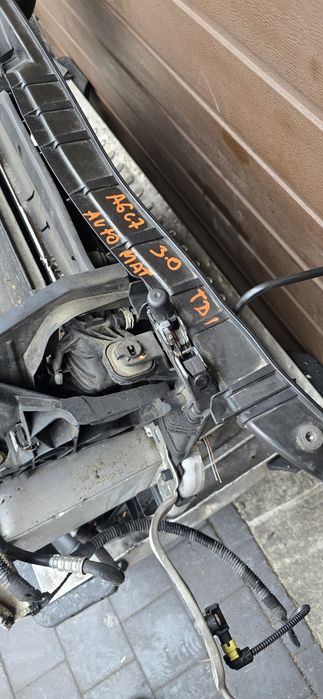 Pas przedni z chłodnicami Audi A6 C7 3.0 tdi Automat