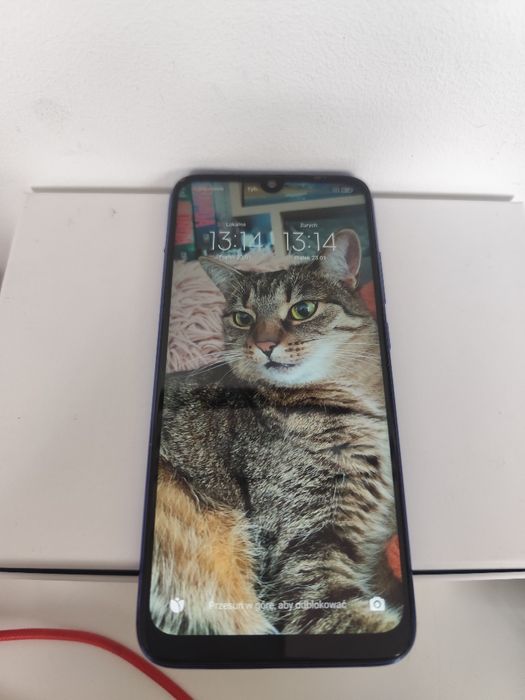 Redmi note 7 4/64 GB niebieski gradientowy stan dobry + / bdb -
