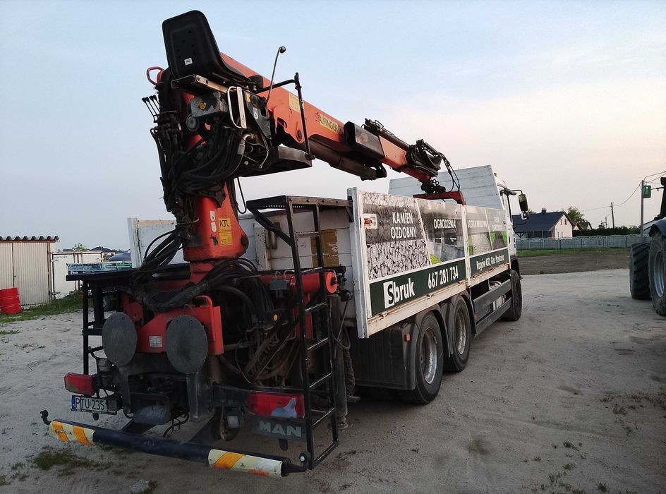 Man TGA 6x4 HDS Palfinger 19000 2006 r automat