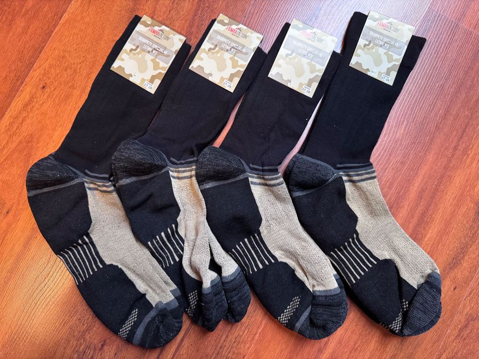 Skarpety letnie 4 pary Wojsk Specjalnych Coolmax włókna Kevlaru, 41-45