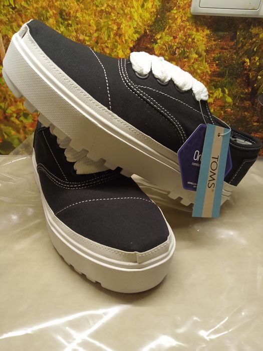 Nowe Sneakersy,Trampki TOMS Cordones Lug rozm.36,5