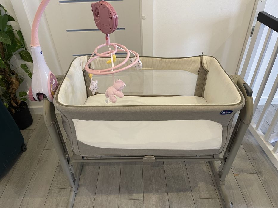 Lozeczko  Chicco dostawka  Next 2 me Magic