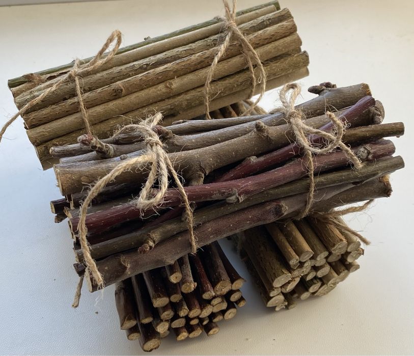 Гілочки для гризунів з ліщини і яблуні