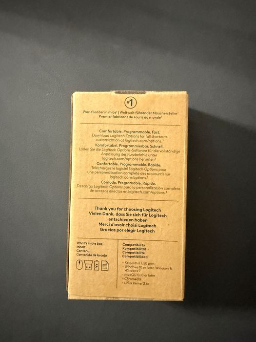 Logitech M705 – Novo em Caixa
Rato wireless Logitech, novo e selado.