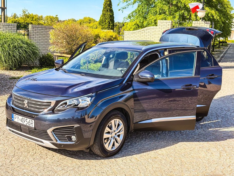 Peugeot 5008 Bezwypadkowy LED  Allure Automat 7 osobowy Zadbany Kamera
